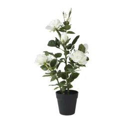 New Kunstig Blomst - Rose I Potte Kunstige Blomster