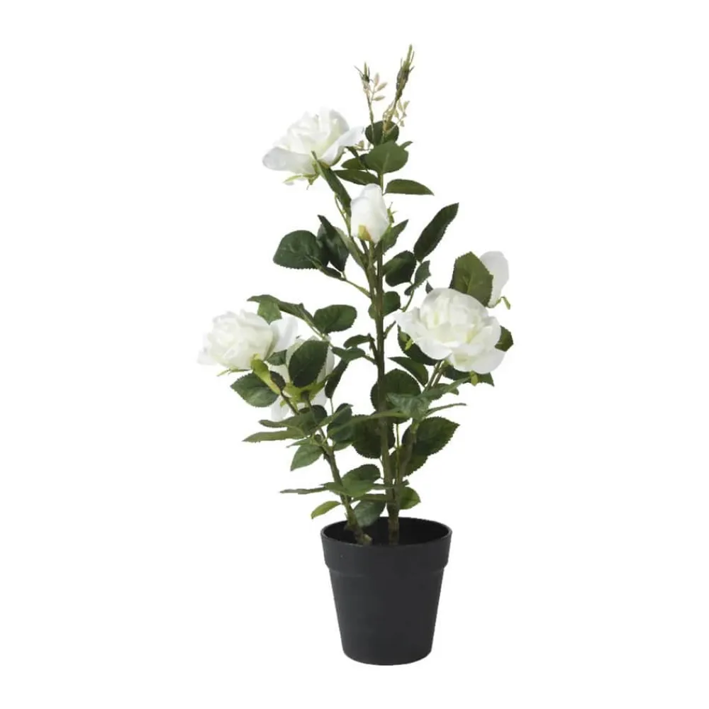 New Kunstig Blomst - Rose I Potte Kunstige Blomster