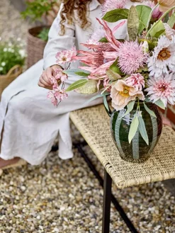 Hot Kunstig Buket - Rosa Kunstige Blomster
