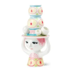 Lady With Hat Lysestage Lysestager|Lys