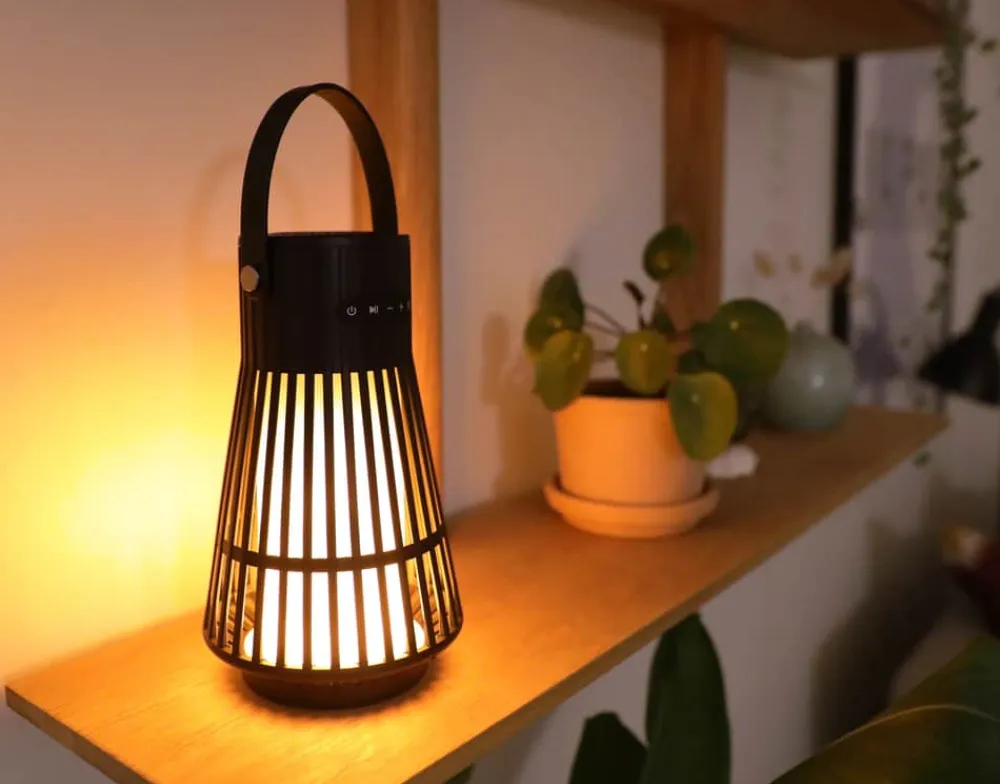 Clearance LED Flame Speaker Højtalere Og Hovedtelefoner