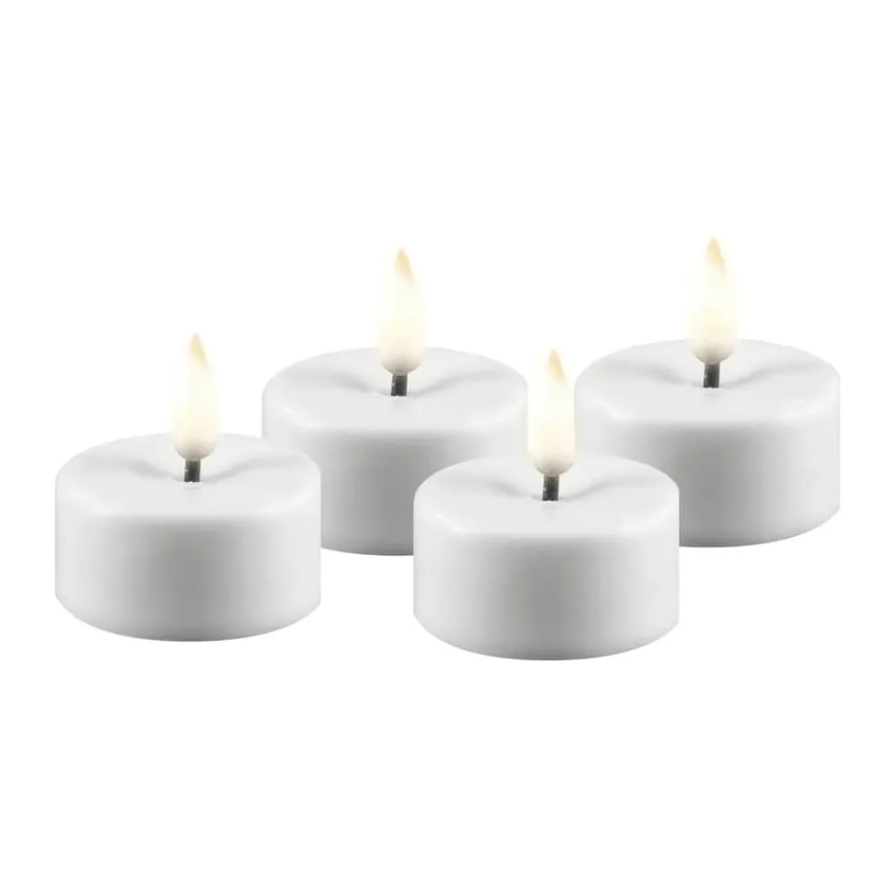Online LED Fyrfadslys - 4 stk. Led-Lys|Lys