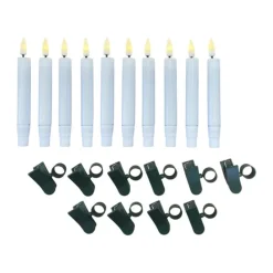 Discount LED Juletræslys - 10 stk. Julepynt