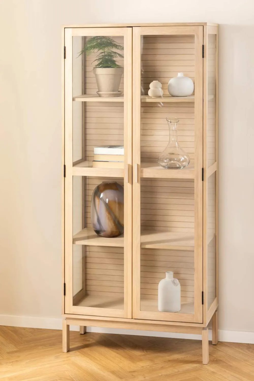 Clearance Linley Vitrine Skabe Og Tøjstativer