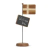 Outlet Magnetisk Bordflag - 3 dele Festartikler