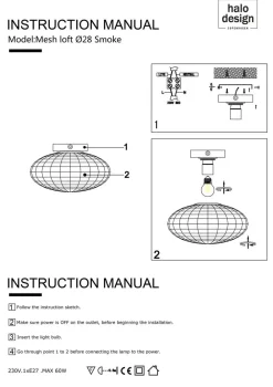 Best Mesh Loftlampe Loftlamper