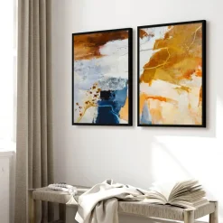 Sale Mixed Media - Okker Feeling I Plakater Og Vægdekoration