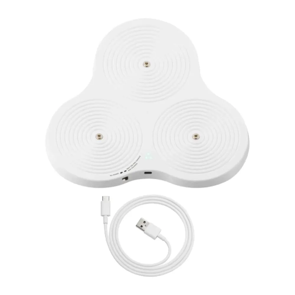 Outlet Multicharger Ladestation 3 Led-Lys|Lys