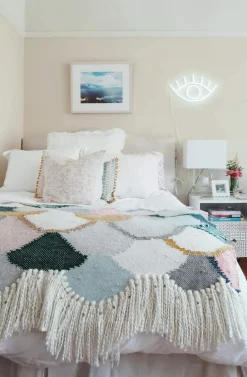 New Neon LED Lampe - Øje Væglamper
