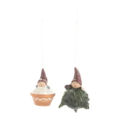 Hot Nisserikker 2010 - 2 stk. Figurer|Julepynt