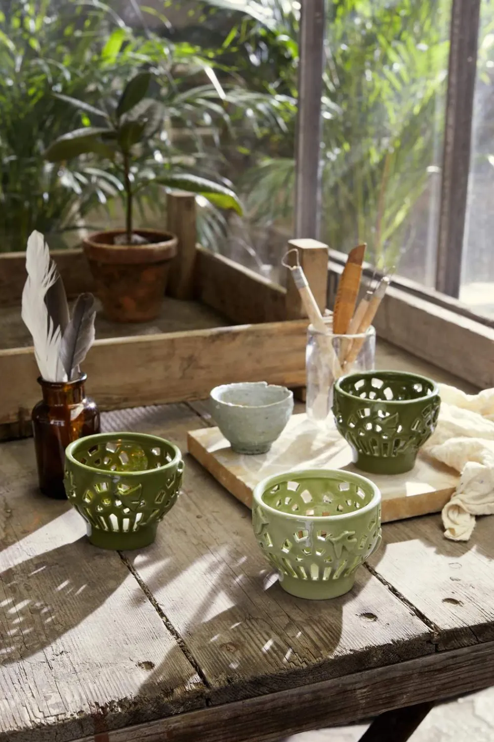 Clearance Orangery Fyrfadsstage Lysestager|Lys