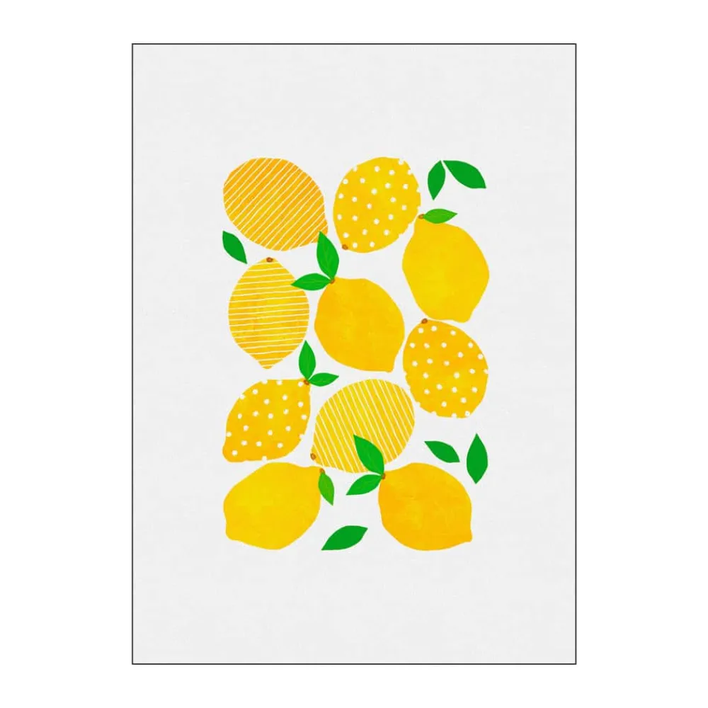 Sale Orara Studio Plakat - Lemon Crowd Plakater Og Vægdekoration