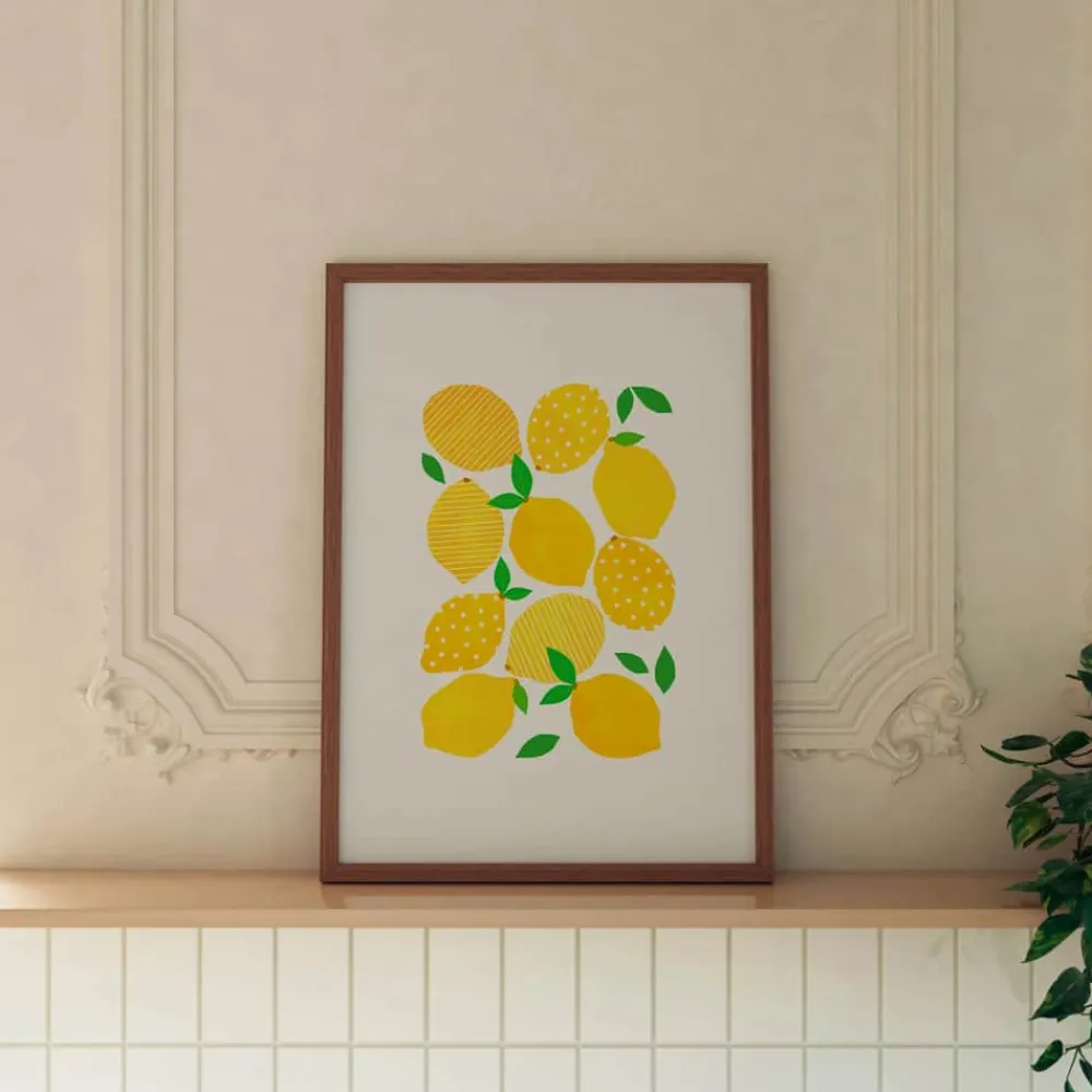 Sale Orara Studio Plakat - Lemon Crowd Plakater Og Vægdekoration