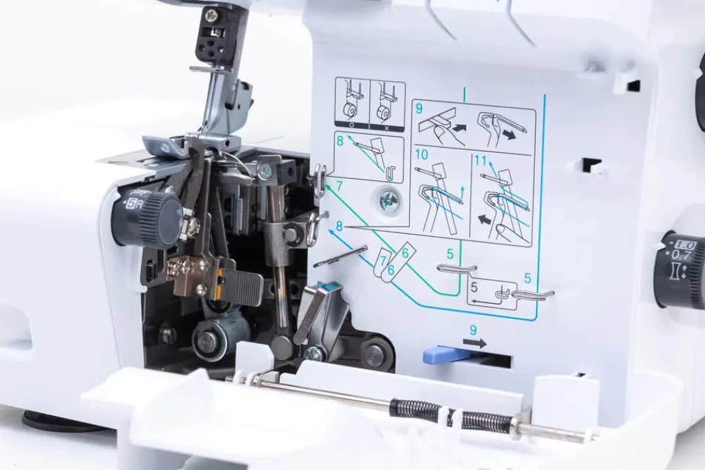 Clearance Overlock Symaskine M343DST Symaskiner Og Tilbehør