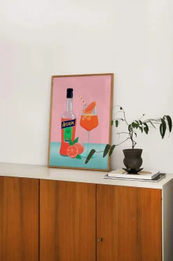 Hot Plakat - Aperol Spritz Plakater Og Vægdekoration