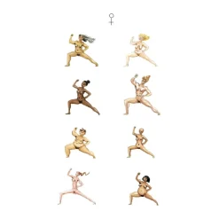 Discount plakat - Feminists doing yoga Plakater Og Vægdekoration