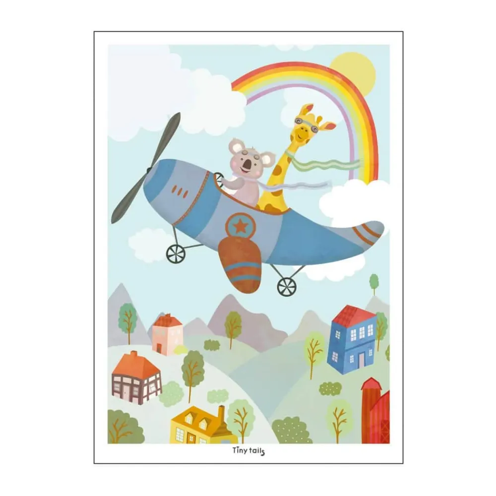 Hot Plakat - Flyverplakat Børn Til Børneværelset