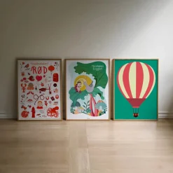 Online Plakat - Hot Air Børn Til Børneværelset