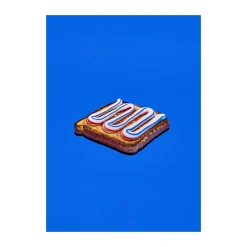 Online plakat - Toothpaste toast Plakater Og Vægdekoration