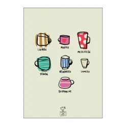 Discount Plakat - Weekly Cups Plakater Og Vægdekoration