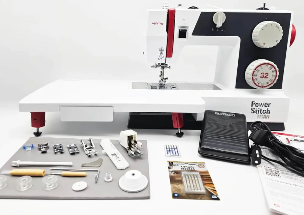 New Powerstitch 32 Titan Overlock Symaskiner Og Tilbehør