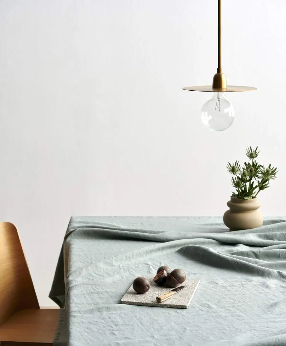 Hot Pure Linen Rund Dug Duge