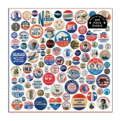 Best Puslespil - Button up America Bøger Og Spil