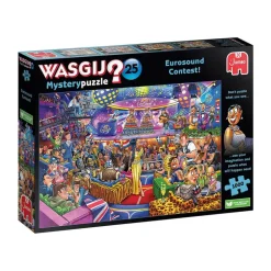 Clearance Puzzle Wasgij Puslespil - Eurosound Contest Bøger Og Spil