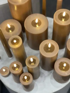 Real Flame LED Bloklys Led-Lys|Lys