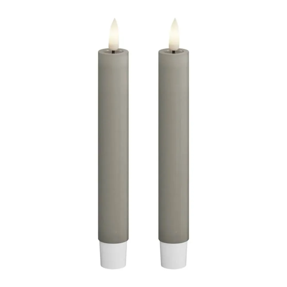 Clearance Real Flame LED Kronelys - 2 stk. Lys