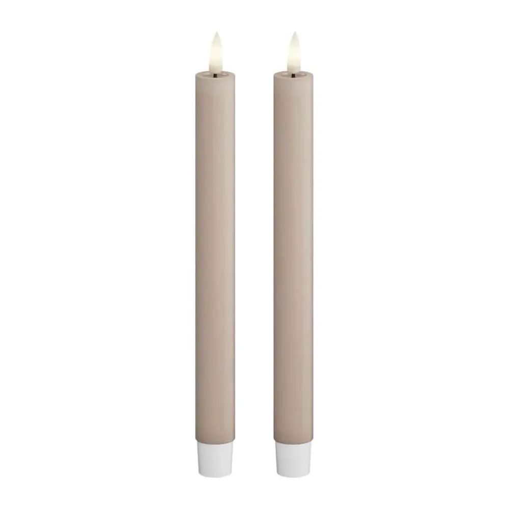 Clearance Real Flame LED Kronelys - 2 stk. Lys
