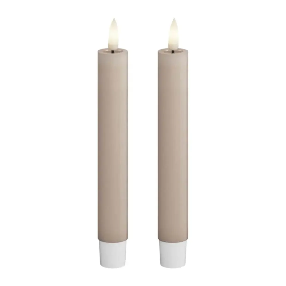 Best Real Flame LED Kronelys - 2 stk. Lys