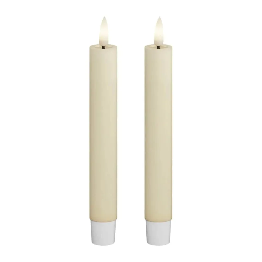 Clearance Real Flame LED Kronelys - 2 stk. Lys