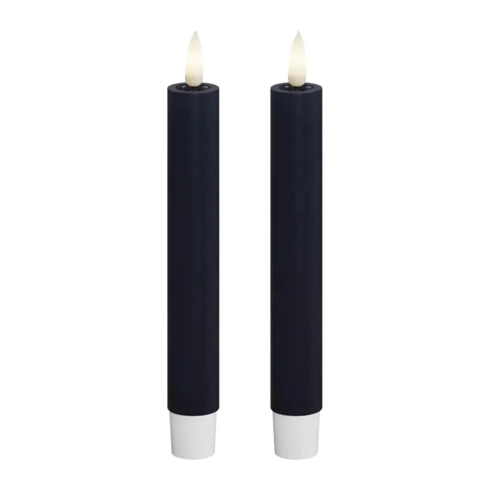 Hot Real Flame LED Kronelys - 2 stk. Lys
