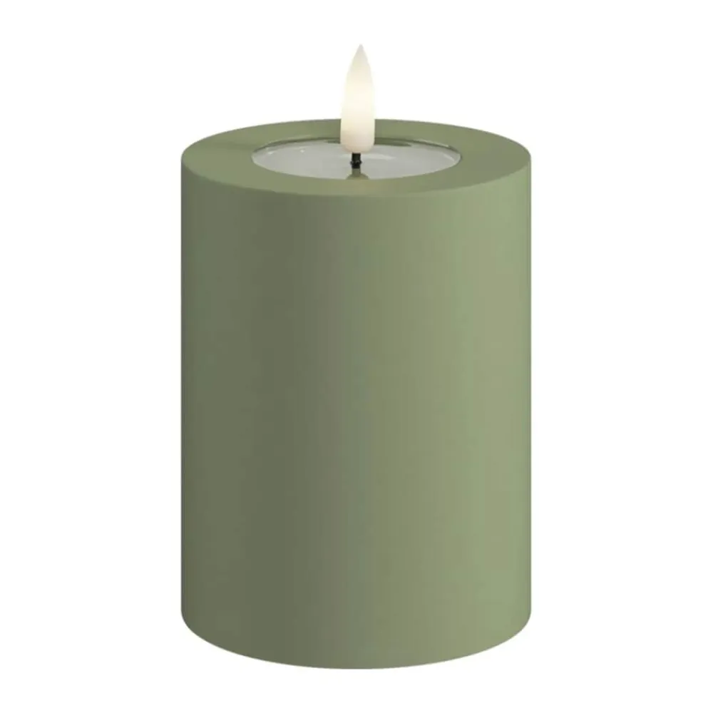 Best Real Flame LED Udendørs Bloklys Lys