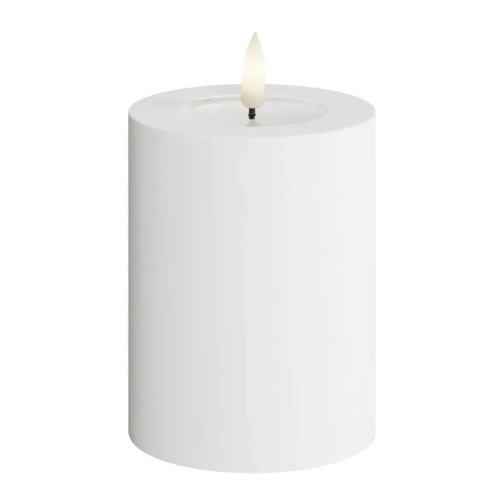 Hot Real Flame LED Udendørs Bloklys Lys