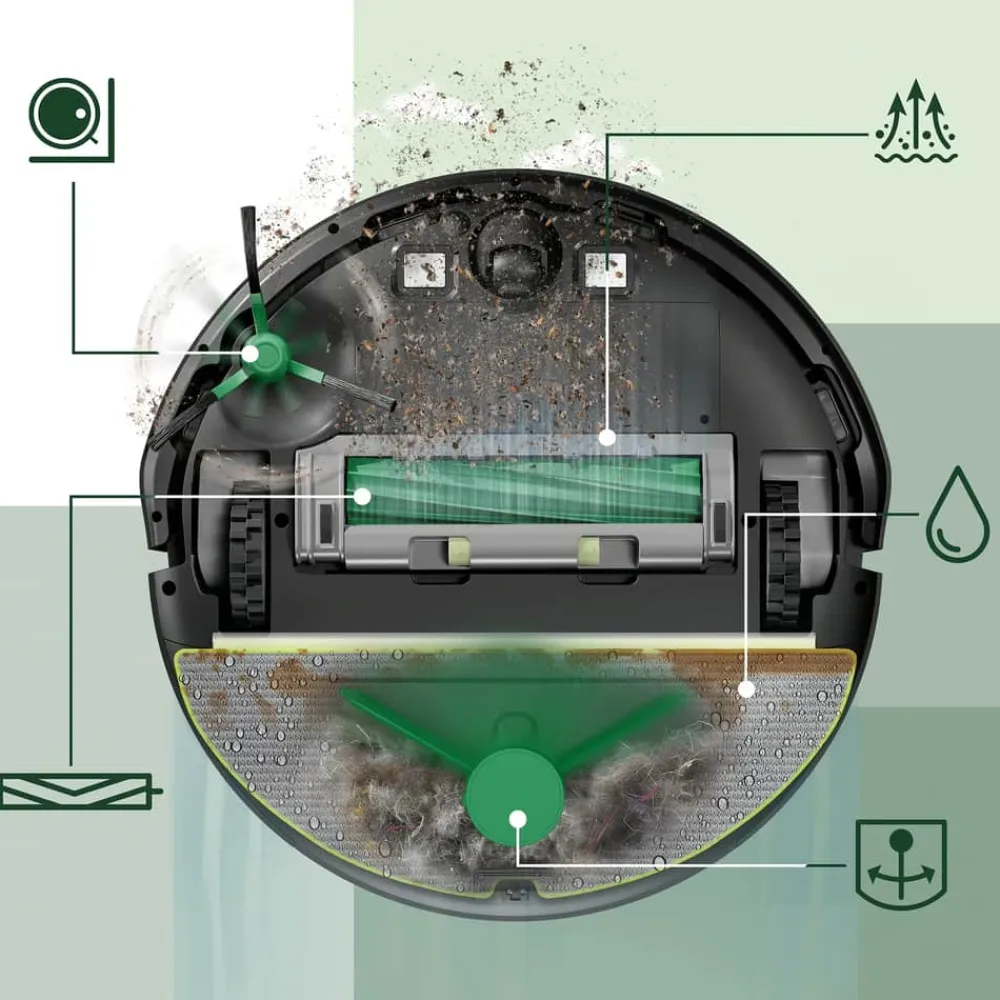 Outlet Roomba Combo 205 AutoCompact Robotstøvsuger Støvsugere Og Poser|Gulvrengøring