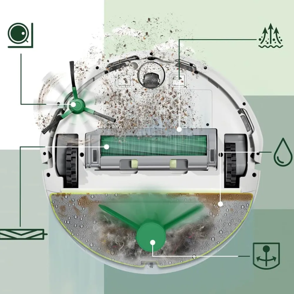 Outlet Roomba Combo 205 AutoCompact Robotstøvsuger Støvsugere Og Poser|Gulvrengøring
