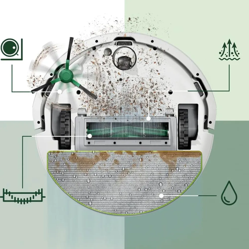 Sale Roomba Combo 105+ Robotstøvsuger Støvsugere Og Poser|Gulvrengøring
