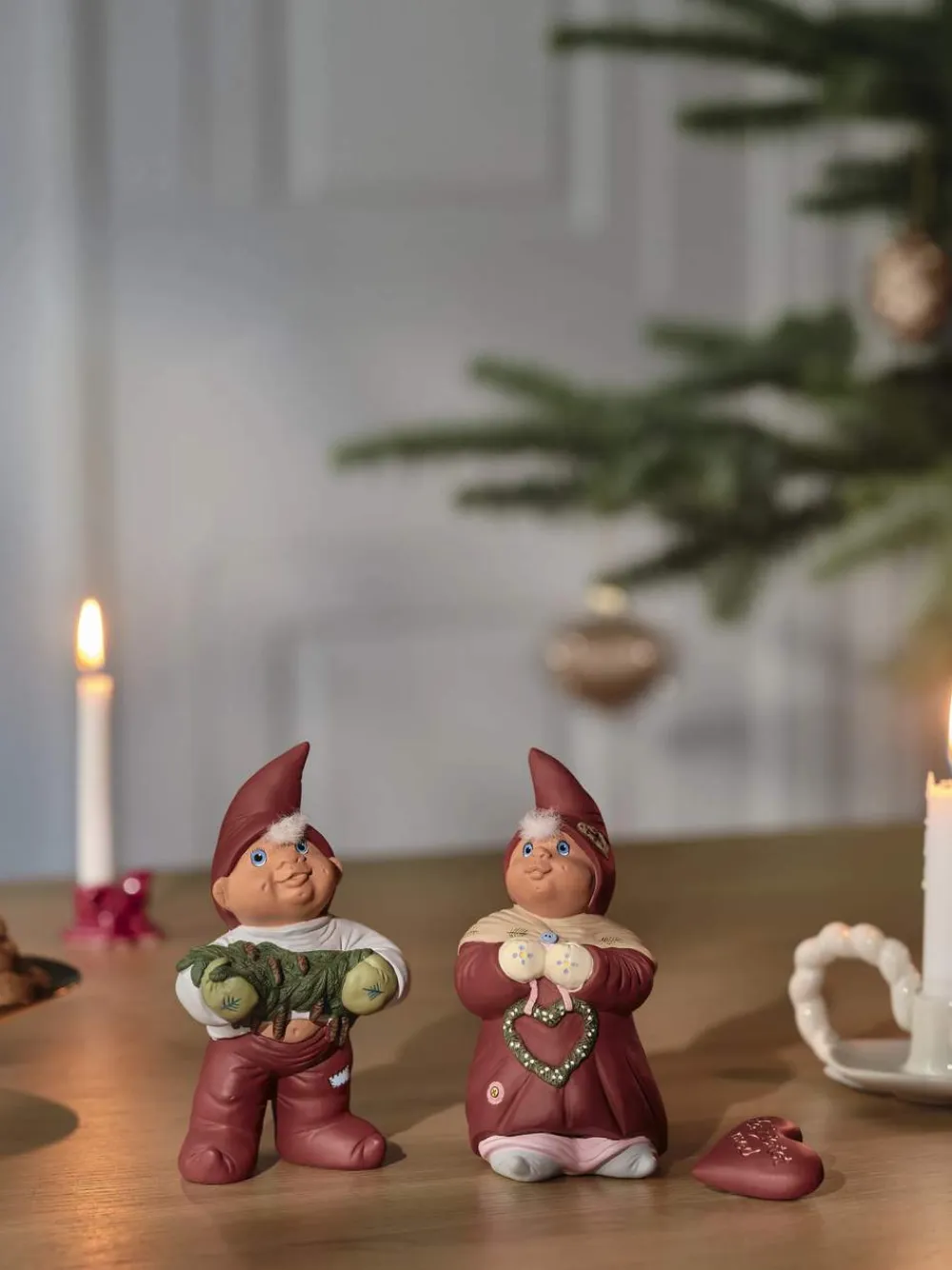 Clearance Årsnissepar 2026 - Torben & Agnethe Figurer|Julepynt