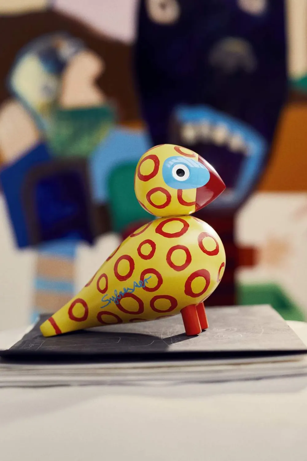 Outlet Sangfugl x Leif Sylvester - Blue Eyes Figurer