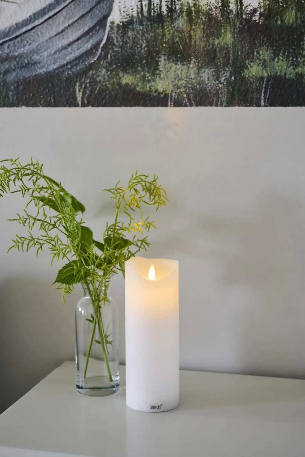 Clearance Sara Genopladelig LED Bloklys Lys