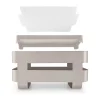 Clearance Selvvandende Herb Organiser Urtepotteskjulere