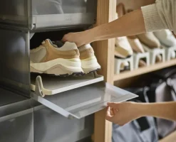 Shoecase Skoopbevaring - 6 stk. Hylder Og Knager