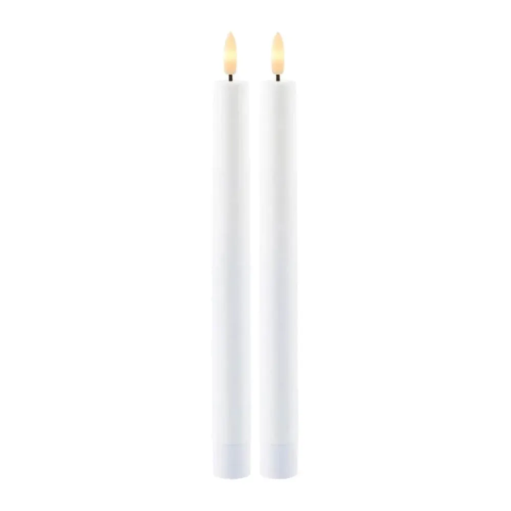 Clearance Sille LED Kronelys - 2 stk Led-Lys|Lys