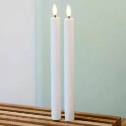 Clearance Sille LED Kronelys - 2 stk Led-Lys|Lys