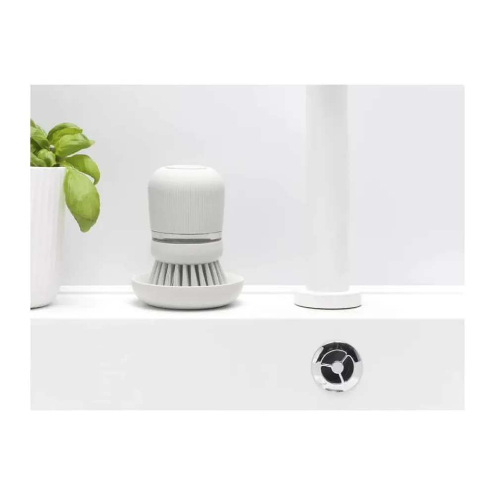 Sink-side Opvaskebørste med sæbedispenser Opvask