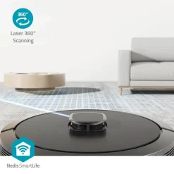 New Smart Life Robotstøvsuger WIFIVCL002CBK Støvsugere Og Poser