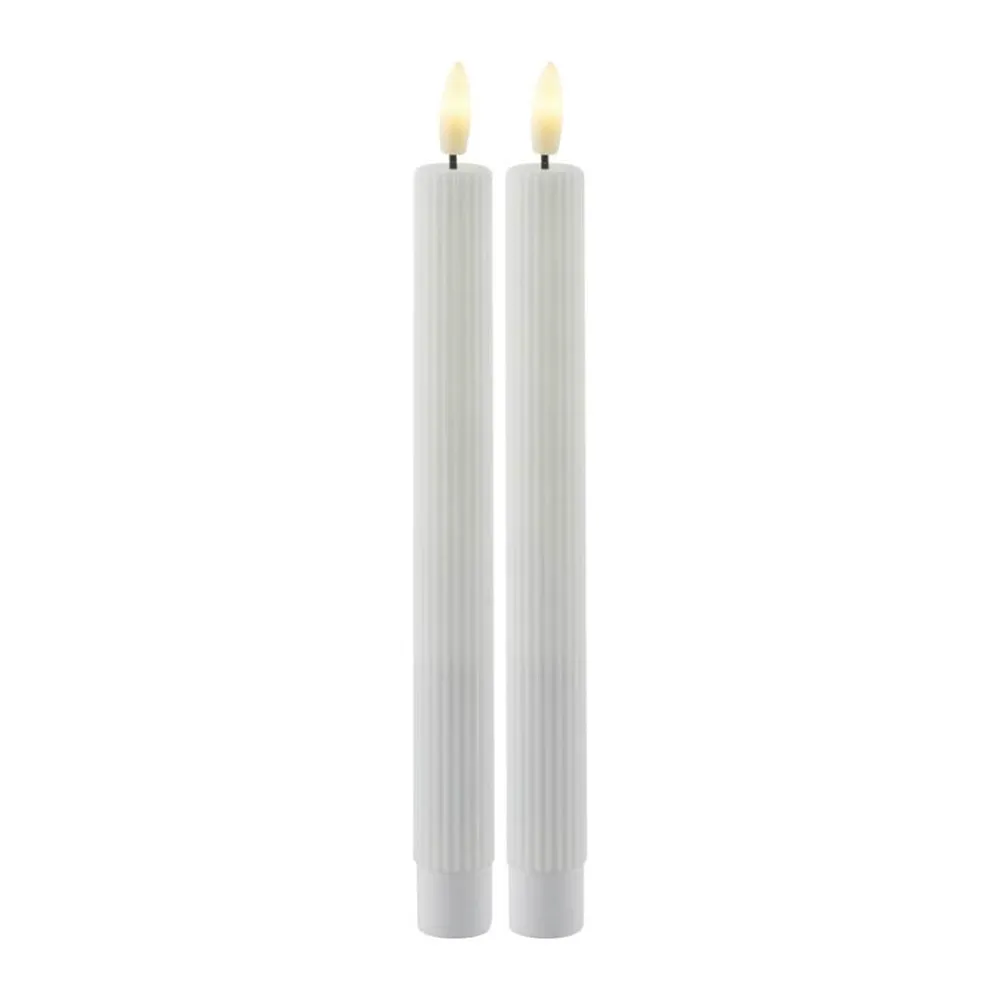 New Smilla Genopladelig LED Kronelys - 2 stk. Lys