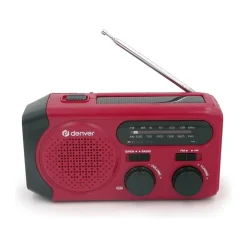 Solar Crank Radio Højtalere Og Hovedtelefoner